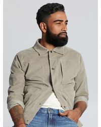 sandro corduroy trucker jacket