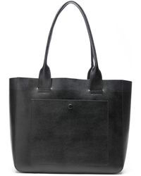 banana republic large leather tote