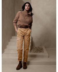 brown cargo pants womens