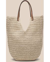 banana republic straw bolsa
