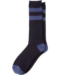Lyst Happy Socks X Wiz Khalifa Top Floor Socks In Blue For Men