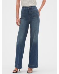 banana republic wide leg jeans
