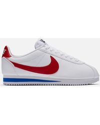 leather nike cortez womens