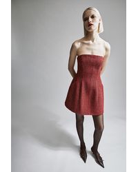 Bardot - Karoline Boucle Mini Dress - Lyst