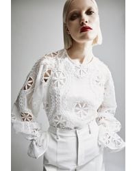 Bardot - Rosalee Lace Blouse - Lyst