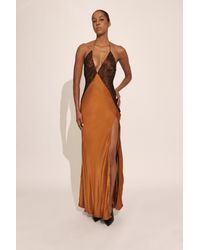 Bardot - Estrella Halter Maxi Dress - Lyst