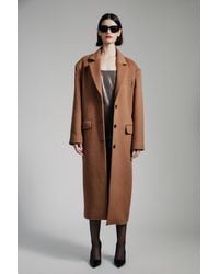 Bardot - Structured Oversized Coat - Lyst