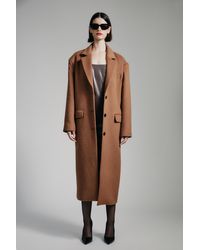 Bardot - Structured Oversized Coat - Lyst