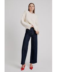 Bardot - Maisie Oversized Cable Knit - Lyst