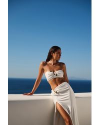 Bardot - Dylan Split Front Maxi Skirt - Lyst