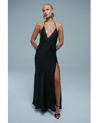 Bardot - Olena Trim Insert Maxi Dress - Lyst