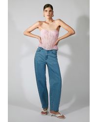 Bardot - Cristo Strapless Lace Bustier - Lyst