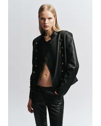 Bardot - Marcella Vegan Leather Jacket - Lyst