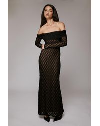 Bardot - Adoni Off Shoulder Maxi Dress - Lyst