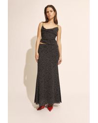 Bardot - Monroe Cowl Neck Spot Cami - Lyst