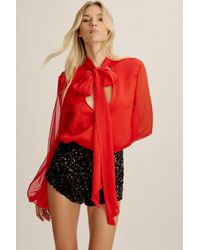 Bardot - Wrenley Sequin Mini Short - Lyst