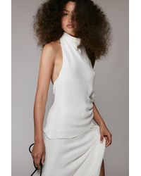 Bardot - Solene High Cowl Neck Top - Lyst