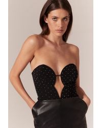Bardot - Eleni Stud Bustier - Lyst