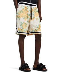 floral basketball shorts