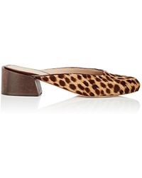 Mari Giudicelli Leblon Calf Hair Mules - Multicolour