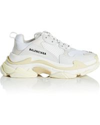 Balenciaga Triple S Sneakers - White