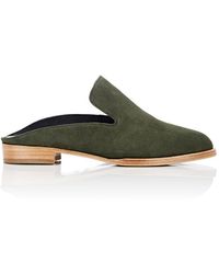 Robert Clergerie Alice Mules - Green