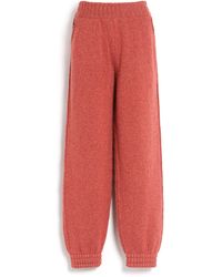 Barrie - Trousers In Chunky Cashmere - Lyst