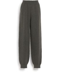 Barrie - Trousers In Chunky Cashmere - Lyst