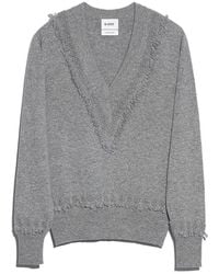 Barrie - Timeless V-neck Cashmere Jumper - Lyst