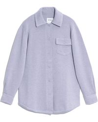 Barrie - Cashmere And Cotton Overshirt - Lyst