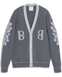 Barrie - 3d Logo V-neck Cashmere Cardigan - Lyst