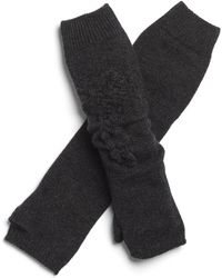 Barrie - Cashmere Fingerless Gloves - Lyst