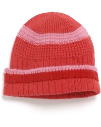 Barrie - Textured Beanie Hat In Cashmere - Lyst