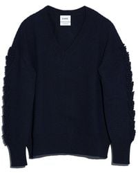 Barrie - Timeless V-neck Cashmere Jumper - Lyst