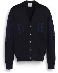 Barrie - 3d Logo V-neck Cashmere Cardigan - Lyst