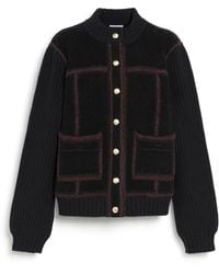 Barrie - Cashmere And Cotton Shearling Jacket - Lyst