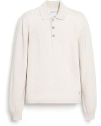 Barrie - B Label Polo-collar Sweater In Cashmere - Lyst