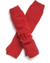 Barrie - Cashmere Fingerless Gloves - Lyst