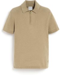 Barrie - B Label Cashmere Zip-Neck Top - Lyst