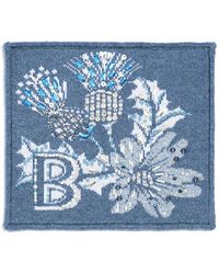 Barrie - Cashmere And Cotton Embroidered Patch - Lyst