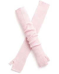 Barrie - Long Cashmere Fingerless Gloves - Lyst