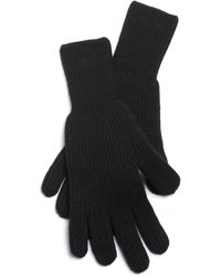 Barrie - Ribbed Cashmere Gloves - Lyst
