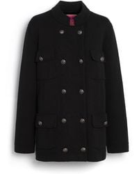 Barrie - Cashmere And Cotton Military-style Jacket - Lyst