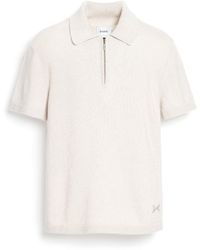 Barrie - B Label Cashmere Zip-Neck Top - Lyst