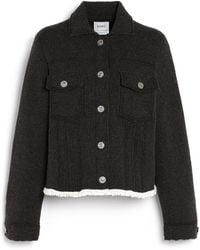 Barrie - Denim Jacket With Pleated Back - Lyst