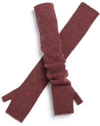 Barrie - Long Cashmere Fingerless Gloves - Lyst