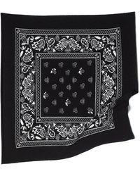 Barrie - Bandana In Cashmere And Cotton - Lyst