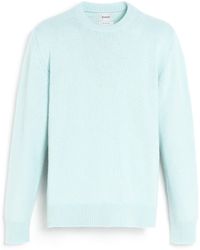 Barrie - Thistle Motif Cashmere Round-neck Sweater - Lyst