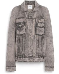 Barrie - Cashmere And Cotton Trompe-l'œil Denim Jacket - Lyst