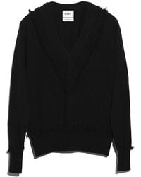 Barrie - Timeless V-neck Cashmere Jumper - Lyst